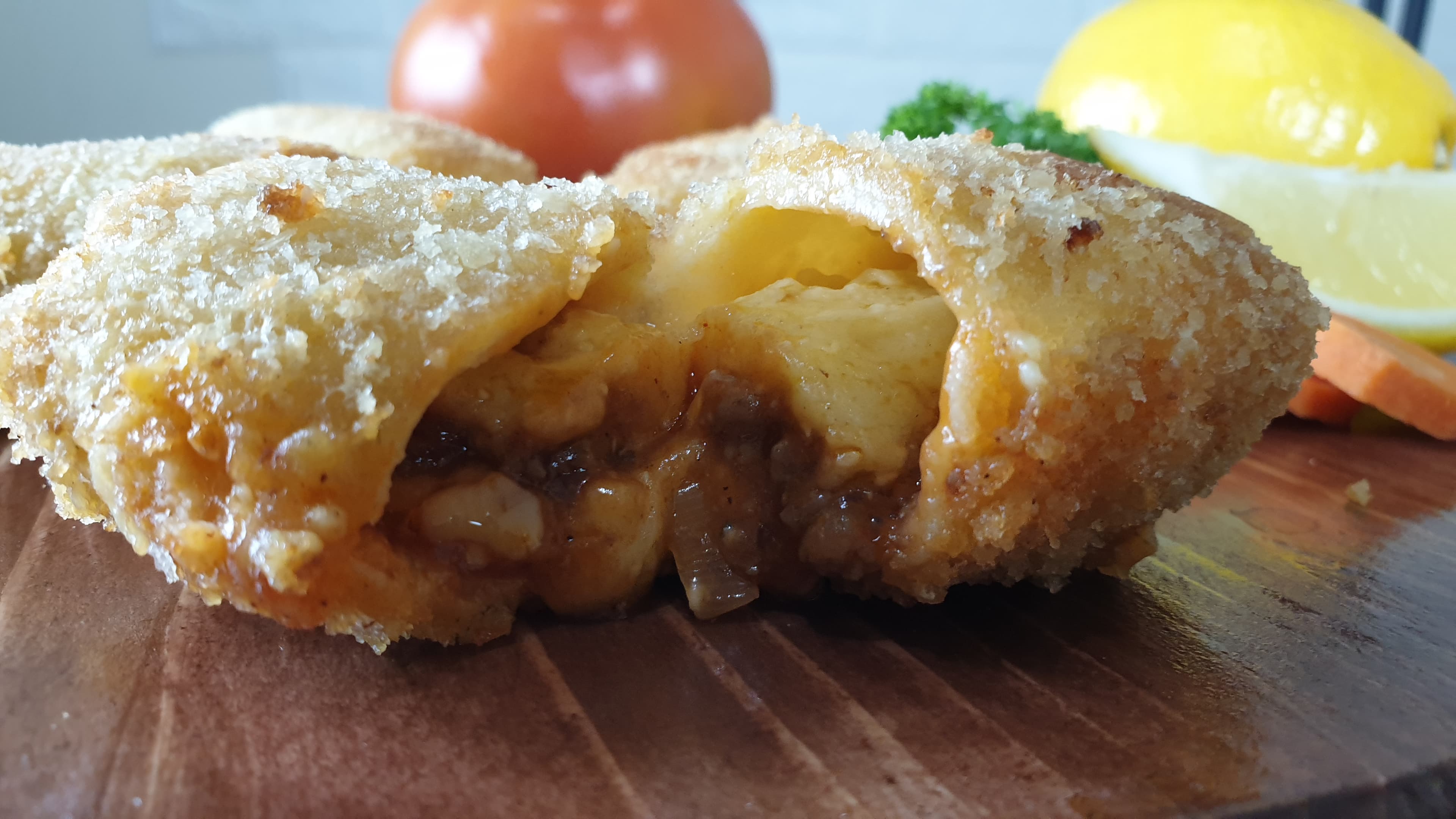 Cheesy Bolognese Risoles
