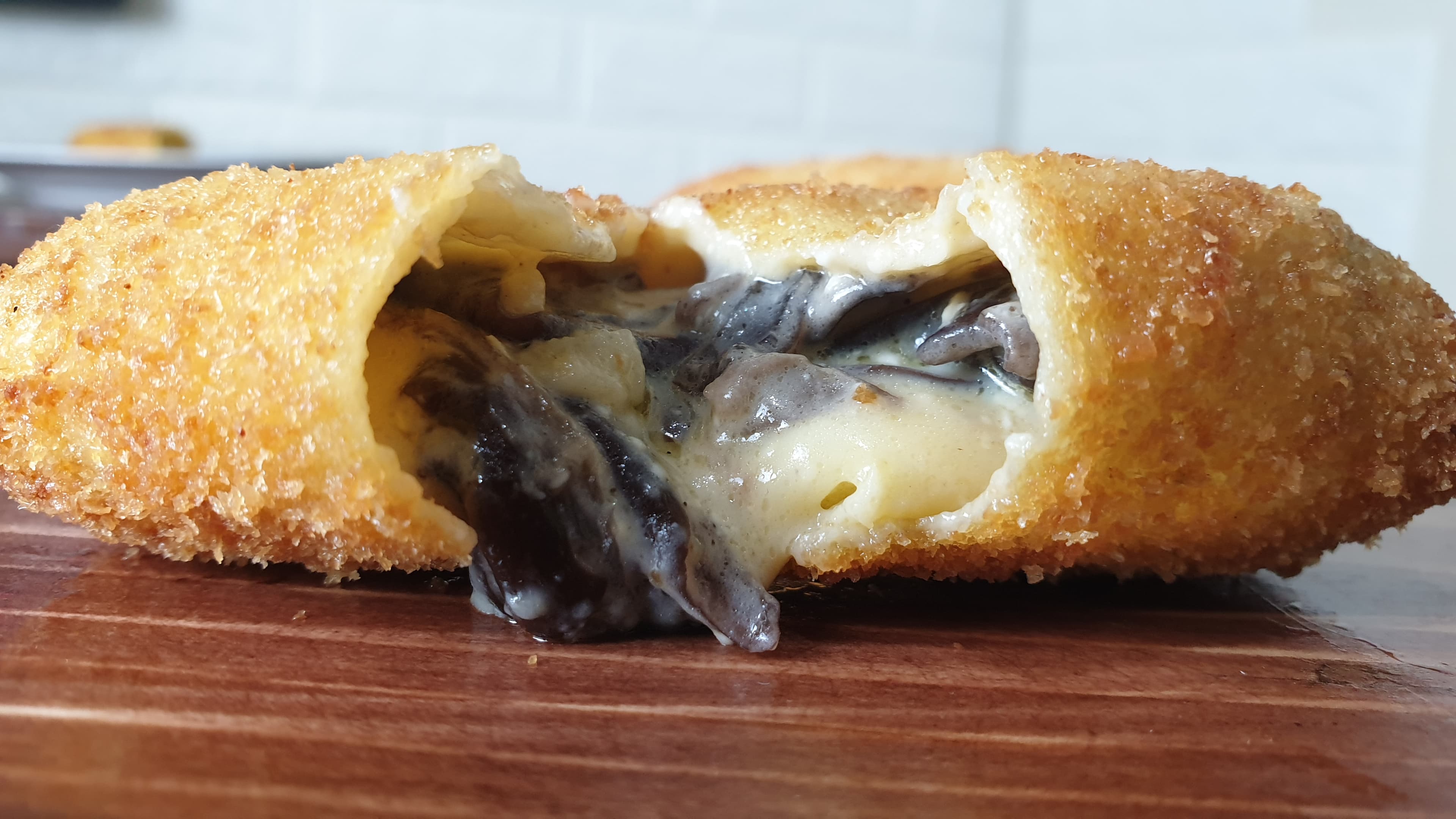 Cheesy Mushroom Risoles