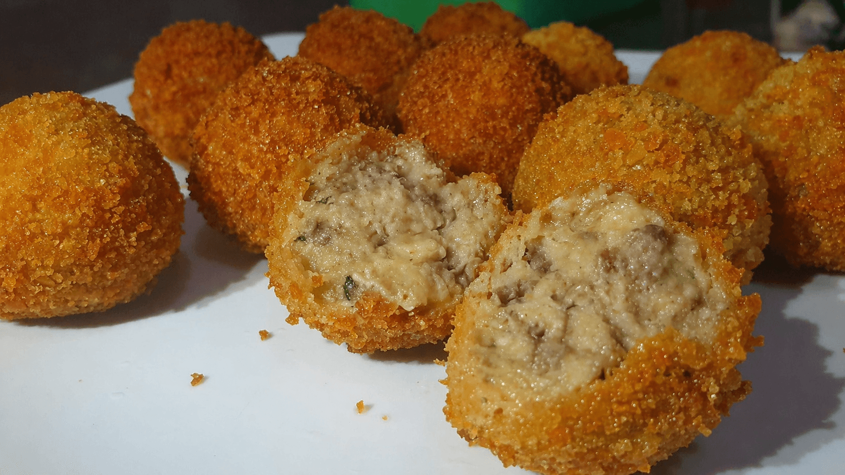 Cheesy Beef Bitterballen
